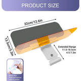 Darrahopens Auto Accessories > Auto Accessories Others > Automotive Parts Day Night Anti Glare Sun Visor Mirror High Beam Shield Driver Eye Protection