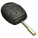 Darrahopens Auto Accessories > Auto Accessories Others > Automotive Parts Ford Remote Key 1-Pack 3-Button 433 MHz Compatible with Mondeo Fiesta Focus Ka Transit