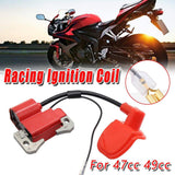 Darrahopens Auto Accessories > Auto Accessories Others > Automotive Parts High Voltage Red Ignition Coil Pack for 47cc 49cc Dirt Bike ATV Mini Moto
