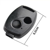Darrahopens Auto Accessories > Auto Accessories Others > Automotive Parts Honda 2 Button Key Shell Replacement Case for Accord Civic CRV Jazz Odyssey