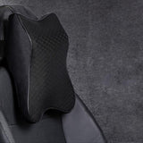 Darrahopens Auto Accessories > Auto Accessories Others > Automotive Parts Memory Foam Vehicle Headrest Cushion for Neck and Lumbar Support Comfort