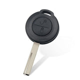 Darrahopens Auto Accessories > Auto Accessories Others > Automotive Parts Mitsubishi Remote Control Key Shell 2 Buttons Uncut Blade Compatible with Colt Warrior Carisma Spacestar