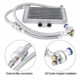Darrahopens Auto Accessories > Auto Accessories Others > Automotive Parts New 125ml Motorcycle Oil Cooler Cooling Radiator Kit For Honda CB CG 100CC-250CC