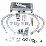 Darrahopens Auto Accessories > Auto Accessories Others > Automotive Parts New 125ml Motorcycle Oil Cooler Cooling Radiator Kit For Honda CB CG 100CC-250CC