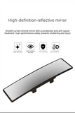 Darrahopens Auto Accessories > Auto Accessories Others > Automotive Parts Panoramic Rear View Mirror Car Wide Angle Convex Curve Mirror Anti-Glare Universal Clip-On Interior Rearview Mirror 28.5cm Large Field of Vision