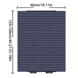 Darrahopens Auto Accessories > Auto Accessories Others > Automotive Parts Retractable Folding Sunshade Car Curtain Blackout Window Shade Vehicle Sun Block