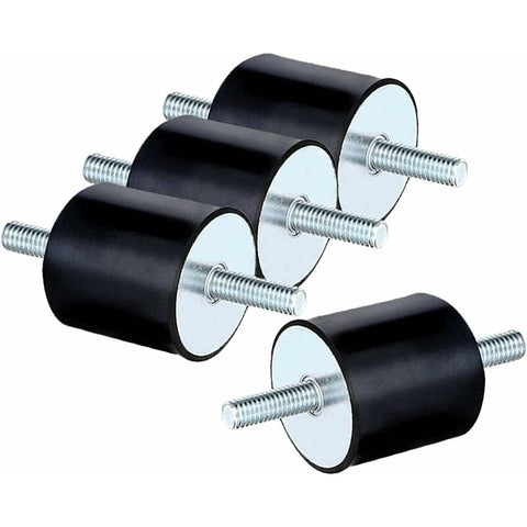 Darrahopens Auto Accessories > Auto Accessories Others > Automotive Parts Rubber Mounts M8X23 Anti-Vibration Isolator Isolation Shock Absorber Absorption Bracket With Threaded Bolt Silent Block