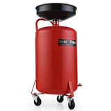 Darrahopens Auto Accessories > Auto Accessories Others > Automotive Parts T-REX 60L Mobile Waste Oil Drainer Tank, Telescopic, for Car Engine, Workshop