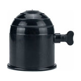 Darrahopens Auto Accessories > Auto Accessories Others > Automotive Parts Trailer Hitch Ball Cover, 50Mm Universal Hitch Ball Cap Tow Ball Cover Trailer Hitch Ball Protective Cover, Black