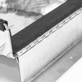 Darrahopens Auto Accessories > Auto Accessories Others > Automotive Parts Truma Cowl Cover Silver Universal Aluminum Checker Plate External Flue Vent Spraying Console Replacement Part Fits Truma Water Heater 27x15x4cm