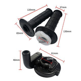 Darrahopens Auto Accessories > Auto Accessories Others > Automotive Parts Twist Throttle Housing Hand Grip+120CM Cable 110cc 250cc PIT PRO Quad Dirt Bike
