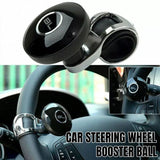 Darrahopens Auto Accessories > Auto Accessories Others > Automotive Parts Universal Black Metal Steering Wheel Car Accessories Helper Grip Spinner Knob