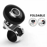 Darrahopens Auto Accessories > Auto Accessories Others > Automotive Parts Universal Black Metal Steering Wheel Car Accessories Helper Grip Spinner Knob