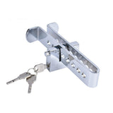 Darrahopens Auto Accessories > Auto Accessories Others > Automotive Parts Universal Car Anti-Theft Clutch Throttle Brake Lock 8/9 Holes Security Lock - 8 holes
