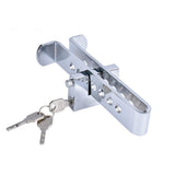 Darrahopens Auto Accessories > Auto Accessories Others > Automotive Parts Universal Car Anti-Theft Clutch Throttle Brake Lock 8/9 Holes Security Lock - 8 holes