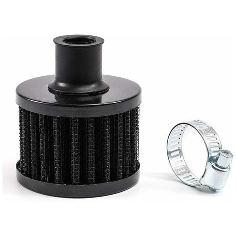 Darrahopens Auto Accessories > Auto Accessories Others > Automotive Parts Universal Interface Motorcycle Air Oil Filters Car Cold Air Intake Filter 12Mm Vent Turbo Crankcase Breather (Black)