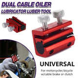 Darrahopens Auto Accessories > Auto Accessories Others > Automotive Parts Universal Motorcycle Dual Cable Oiler Luber Lubricator Tool Mx Dirt Bike
