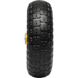 Darrahopens Auto Accessories > Auto Accessories Others > Automotive Parts VEVOR Solid PU Run-Flat Tire Wheel, 254 mm, 2-Pack, 181.4 kg Dynamic Load, 204.1 kg Static Load, Flat Free Tubeless Tires and Wheels for Hand Truck, Utility Cart, Dolly, Garden Trailer, Various Carts