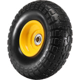 Darrahopens Auto Accessories > Auto Accessories Others > Automotive Parts VEVOR Solid PU Run-Flat Tire Wheel, 254 mm, 2-Pack, 181.4 kg Dynamic Load, 204.1 kg Static Load, Flat Free Tubeless Tires and Wheels for Hand Truck, Utility Cart, Dolly, Garden Trailer, Various Carts