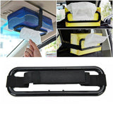 Darrahopens Auto Accessories > Auto Accessories Others > Automotive Parts Visor Back Seat Napkin Box Car Tissue Holder Auto Elastic Belt Sun Paper Rack Au