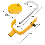 Darrahopens Auto Accessories > Auto Accessories Others > Automotive Parts Wheel Clamp Defender Tyre Lock Adjustable for 13'' 14'' 15'' Truck SUV Trailer Caravan 195mm-230mm Heavy Duty with 2 Keys Anti Theft 1 Year Warranty