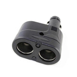 Darrahopens Auto Accessories > Auto Accessories Others > Automotive Repair & Speciality Tools 1 In 2 Out Car Cigarette Lighter Splitter Black 95x6x5cm