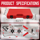 Darrahopens Auto Accessories > Auto Accessories Others > Automotive Repair & Speciality Tools 11X Auto Engine Piston Ring Service Tool Set Compressor Tools Kit for Car