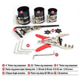 Darrahopens Auto Accessories > Auto Accessories Others > Automotive Repair & Speciality Tools 11X Auto Engine Piston Ring Service Tool Set Compressor Tools Kit for Car