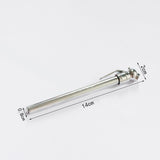 Darrahopens Auto Accessories > Auto Accessories Others > Automotive Repair & Speciality Tools 14cm Stainless Steel Pencil Tyre Pressure Gauge 5-50 PSI Manual Tester
