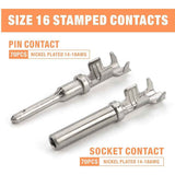 Darrahopens Auto Accessories > Auto Accessories Others > Automotive Repair & Speciality Tools 188pcs Deutsch DT Series Connector Assortment 2/3/4/6/8/12 pin 2 Pair each
