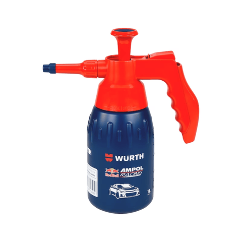 Darrahopens Auto Accessories > Auto Accessories Others > Automotive Repair & Speciality Tools 1L Wurth RedBull Ampol F1 Racing Brake Cleaner Specific Pump Spray Bottle Unfilled