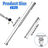 Darrahopens Auto Accessories > Auto Accessories Others > Automotive Repair & Speciality Tools 2 Pack Telescopic Magnetic Pick Up Tools With Pocket Clip, 0.7Kg Extendable Metal Magnetic Grabber Tools For Picking Up