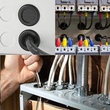 Darrahopens Auto Accessories > Auto Accessories Others > Automotive Repair & Speciality Tools 200 Pcs Auto Rubber Grommet Assortment Set Fastener Kit Blanking 7 Popular Sizes