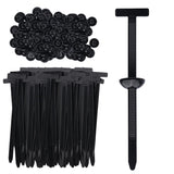 Darrahopens Auto Accessories > Auto Accessories Others > Automotive Repair & Speciality Tools 200 Pcs Nylon Universal Cable Buckle for Car - Self-Locking & Easy Installation Zipper Clamp Pin & Button Design - UV Resistant Zipper Tie Tie for Quick and Easy Car Everyday Repair