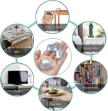 Darrahopens Auto Accessories > Auto Accessories Others > Automotive Repair & Speciality Tools 20pcs Table Corner Protectors - Clear Shockproof Babies Furniture Edge Guards for Home security