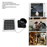 Darrahopens Auto Accessories > Auto Accessories Others > Automotive Repair & Speciality Tools 20W Solar Panel Exhaust Fan Kit with Protective Net 6 Inch Portable Solar Powered Fan for Pet Chicken House In Australia - Darrahopens