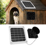 Darrahopens Auto Accessories > Auto Accessories Others > Automotive Repair & Speciality Tools 20W Solar Panel Exhaust Fan Kit with Protective Net 6 Inch Portable Solar Powered Fan for Pet Chicken House In Australia - Darrahopens
