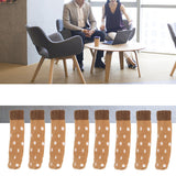 Darrahopens Auto Accessories > Auto Accessories Others > Automotive Repair & Speciality Tools 24Pcs Chair Leg Protector 2 Layer Furniture Caps Covers Floor Mute Pads Mats Accessories In Australia - Darrahopens