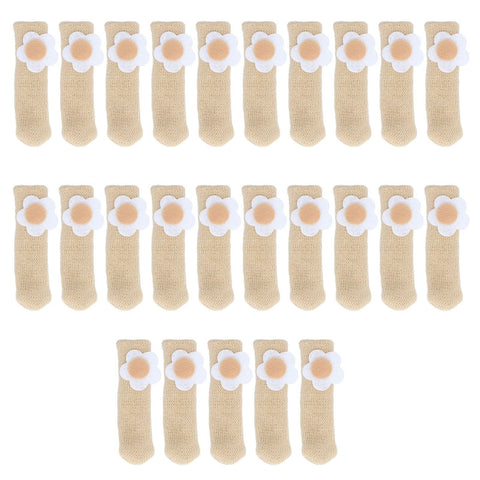 Darrahopens Auto Accessories > Auto Accessories Others > Automotive Repair & Speciality Tools 25Pcs Furniture Leg Cover Foot Cover Mat Floor Protector Double Layer Knitted Set Kit In Australia - Darrahopens