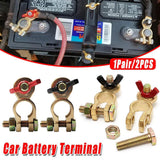 Darrahopens Auto Accessories > Auto Accessories Others > Automotive Repair & Speciality Tools 2pcs Car Battery Clamp Connector Heavy Duty Cable Battery Head Terminal Kit