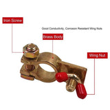 Darrahopens Auto Accessories > Auto Accessories Others > Automotive Repair & Speciality Tools 2pcs Car Battery Clamp Connector Heavy Duty Cable Battery Head Terminal Kit