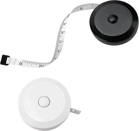Darrahopens Auto Accessories > Auto Accessories Others > Automotive Repair & Speciality Tools 2pcs Fabric Tape Measure Retractable Body Measuring Tape Soft Sewing Tool