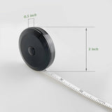Darrahopens Auto Accessories > Auto Accessories Others > Automotive Repair & Speciality Tools 2pcs Fabric Tape Measure Retractable Body Measuring Tape Soft Sewing Tool