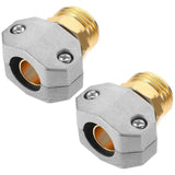Darrahopens Auto Accessories > Auto Accessories Others > Automotive Repair & Speciality Tools 2pcs Garden Hose Repair Kit - Hose Connectors and End Replacement Fittings Set