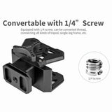 Darrahopens Auto Accessories > Auto Accessories Others > Automotive Repair & Speciality Tools 2X Professional Saddle Clamp Adapter Tripod Bracket Vise Clamp Outdoor Bracket Adapts to 3/8 Inch Thread In Australia - Darrahopens