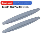 Darrahopens Auto Accessories > Auto Accessories Others > Automotive Repair & Speciality Tools 3-PCS Grey Universal Car Bumper Protector Strips - Carbon Fiber Look Anti-Scratch Guards (2-Pack)