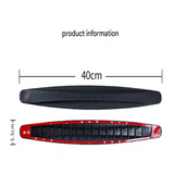 Darrahopens Auto Accessories > Auto Accessories Others > Automotive Repair & Speciality Tools 3-PCS Red Universal Car Bumper Protector Strips - Carbon Fiber Look Anti-Scratch Guards (2-Pack)