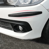 Darrahopens Auto Accessories > Auto Accessories Others > Automotive Repair & Speciality Tools 3-PCS Transparent Universal Car Bumper Protector Strips - Carbon Fiber Look Anti-Scratch Guards (2-Pack)