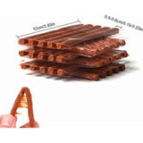 Darrahopens Auto Accessories > Auto Accessories Others > Automotive Repair & Speciality Tools 30 pcs Tire Repair Strips Car Tire Repair Tubeless Tire Repair Wick Tire Repair
