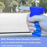 Darrahopens Auto Accessories > Auto Accessories Others > Automotive Repair & Speciality Tools 4 in 1 Car Door Handle for Elderly - Car Handle Assist with Window Breaker & Seat Belt Cutter - Portable Vehicle Support Handle   (2 Pack Blue)